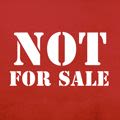 NOT FOR SALE