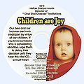 Los Niños son la Alegría (Inglés)