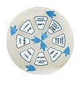 Assiette pour le Seder de Roch Achana