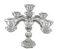 Candelabro de Cristal de Cinco Brazos Diamante
