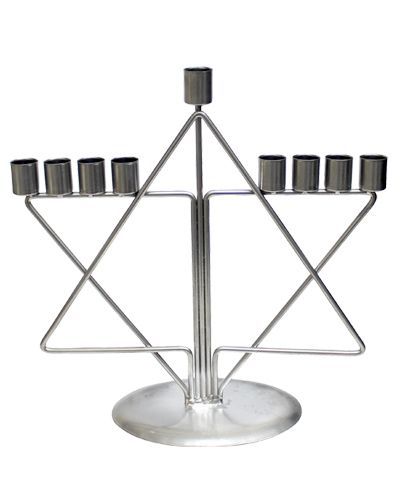 Menorah - Large Star of David