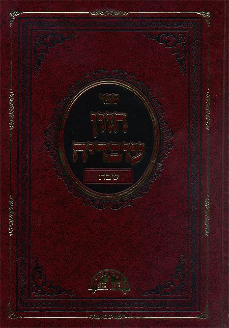 חזון עובדיה שבת - חלק ו'