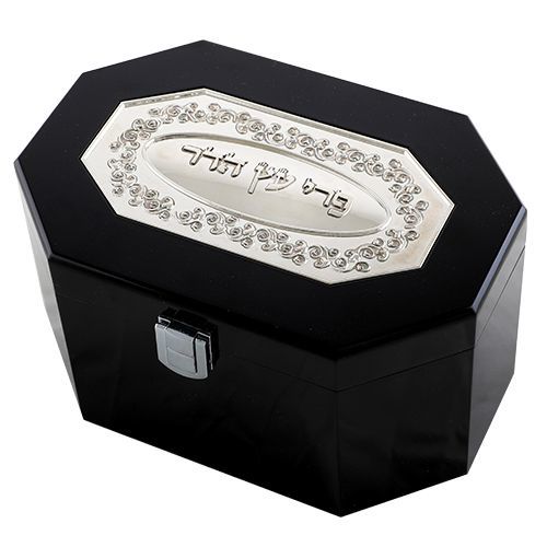 תיק לאתרוג עץ מהגוני פלקטה מוכספת