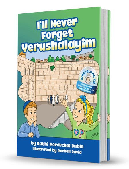 I'll Never Forget Yerushalayim (Book with CDs)