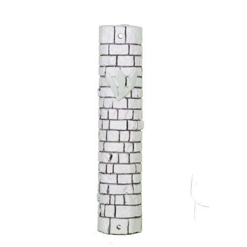 Mezuzah with Engraving of the Kotel (Western Wall)