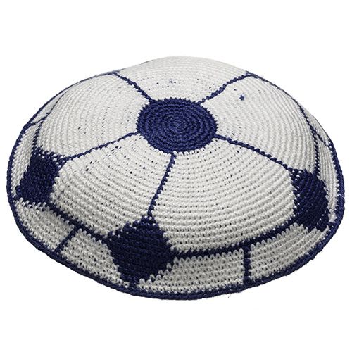 כיפה כדורגל עבודת יד