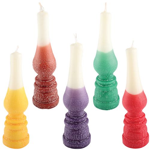 Havdalah Candle - Five Colors