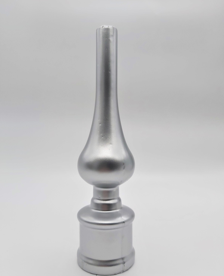 Lamp-Shaped, Silver-Colored Havdalah Candle
