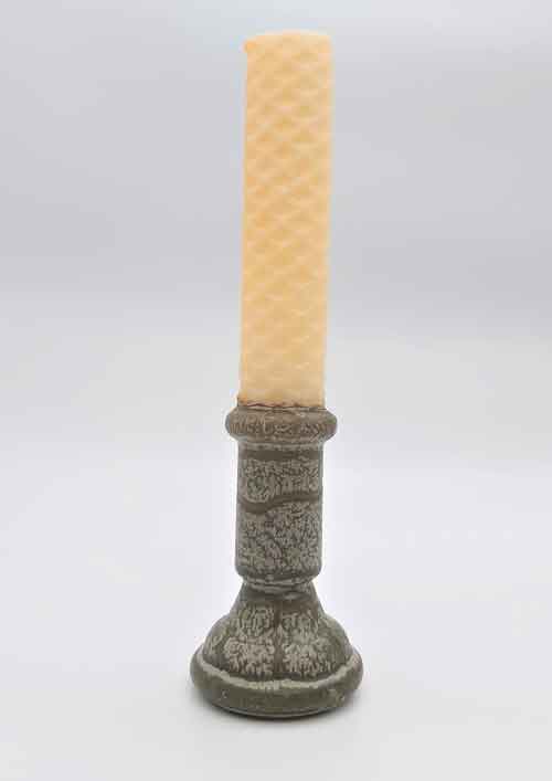 Havdalah Candle - Decorative in Shape of Jerusalem Pillar
