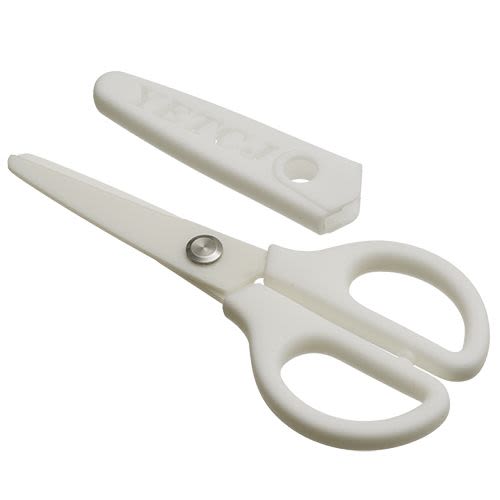Ceramic Scissors in White - for Cutting Tzitzit