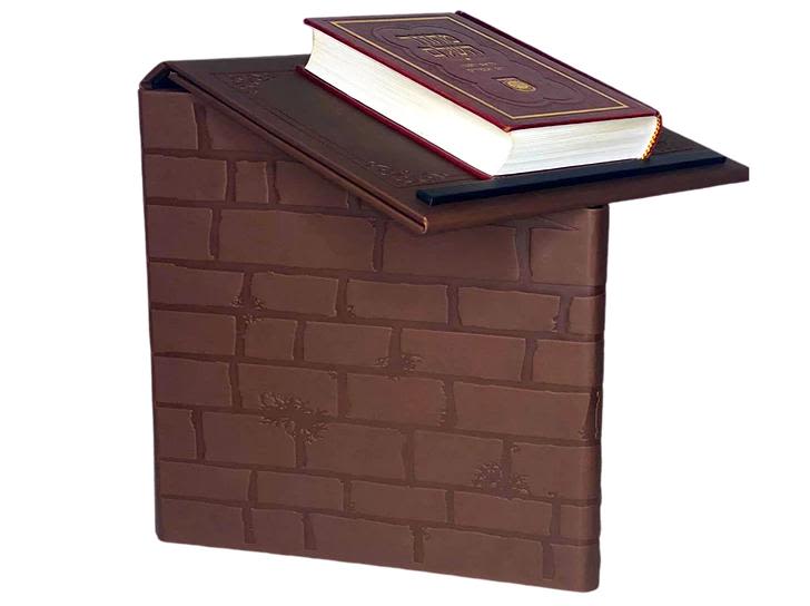 סטנדר פלוס - יוקרתי מפואר דמוי עור חום - גדול