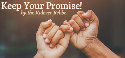 Keep Your Promise!