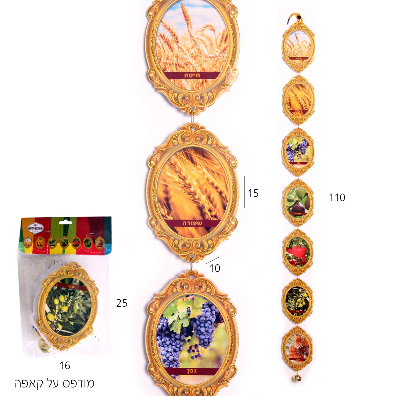 Sukkah Decorations - Chain of the Seven Species