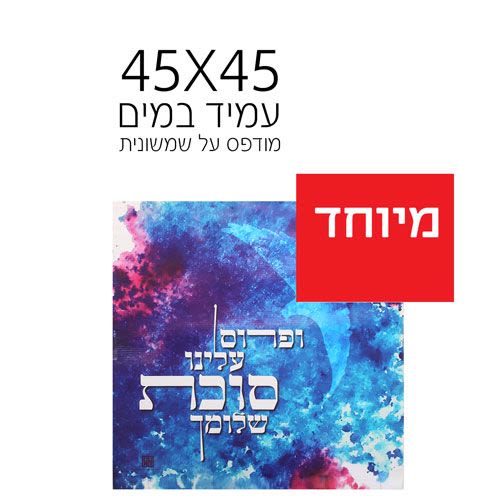 קישוט לסוכה- שמשונית לסוכה-סוכת שלומך