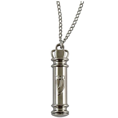 Chain with Pendant in the Shape of a Mezuzah