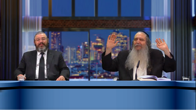 Dayan Elgrod and Rabbi Arush